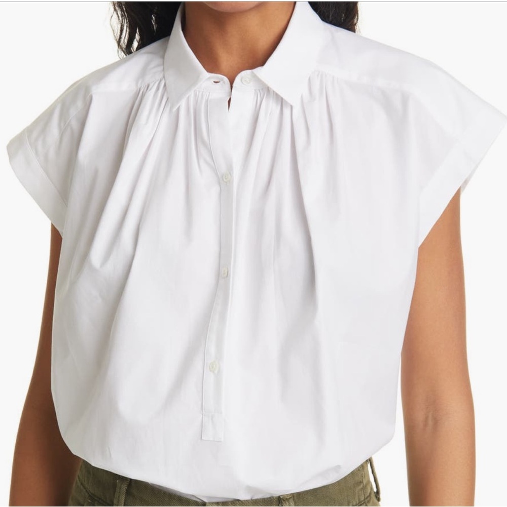 Rails White Blouse